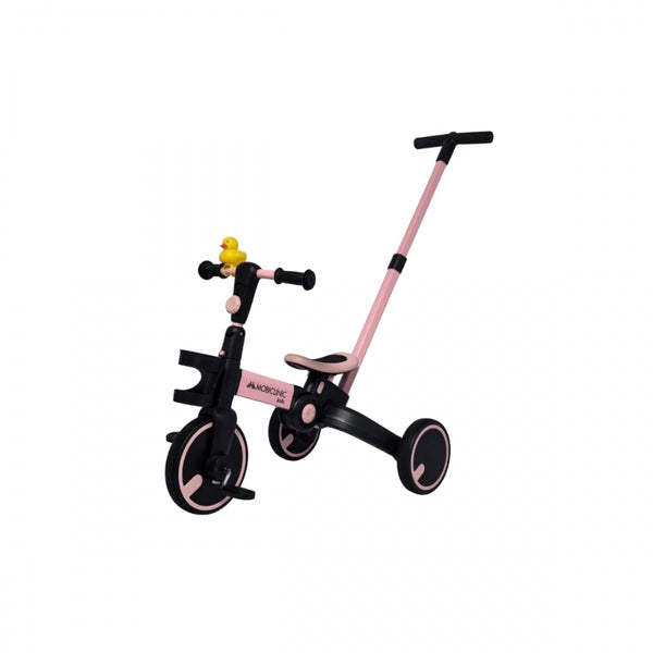 Triciclo 5 em 1 | Evolucionário | Ajustável | Máx. 25 kg | Leve | 1 ano e meio a 5 anos | Rosa | Chase | Mobiclinic