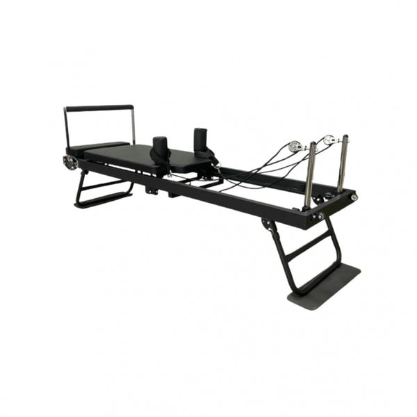 Máquina de Pilates Reformer | 5 en 1 | 5 muelles resistencia | Plegable | Barra Ajustable | Poleas | Pilatfit | Mobiclinic